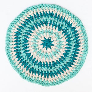 Quick & Easy Crochet Rug Pattern, Jumbo Yarn, Bath Mat, DIY Rug, Beginner friendly, tutorial image 9