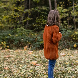 Baby, Toddler, Child, Youth Crochet Cardigan Sweater Pattern, The Willow Cardigan by Teal & Finch image 8