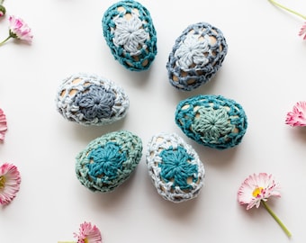 Egg Cozies Crochet Pattern, Pâques, Printemps, Scrap Yarn Project, Guest Favors DIY