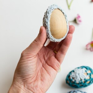 Egg Cozies Crochet Pattern, Easter, Spring, Scrap Yarn Project, Guest Favors DIY image 3