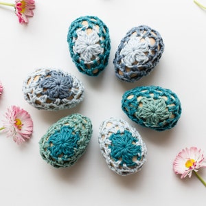 Egg Cozies Crochet Pattern, Easter, Spring, Scrap Yarn Project, Guest Favors DIY image 4
