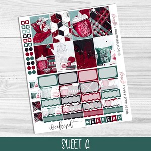 Cozy Winter, Happy Planner Printable Planner Stickers, Winter Planner ...