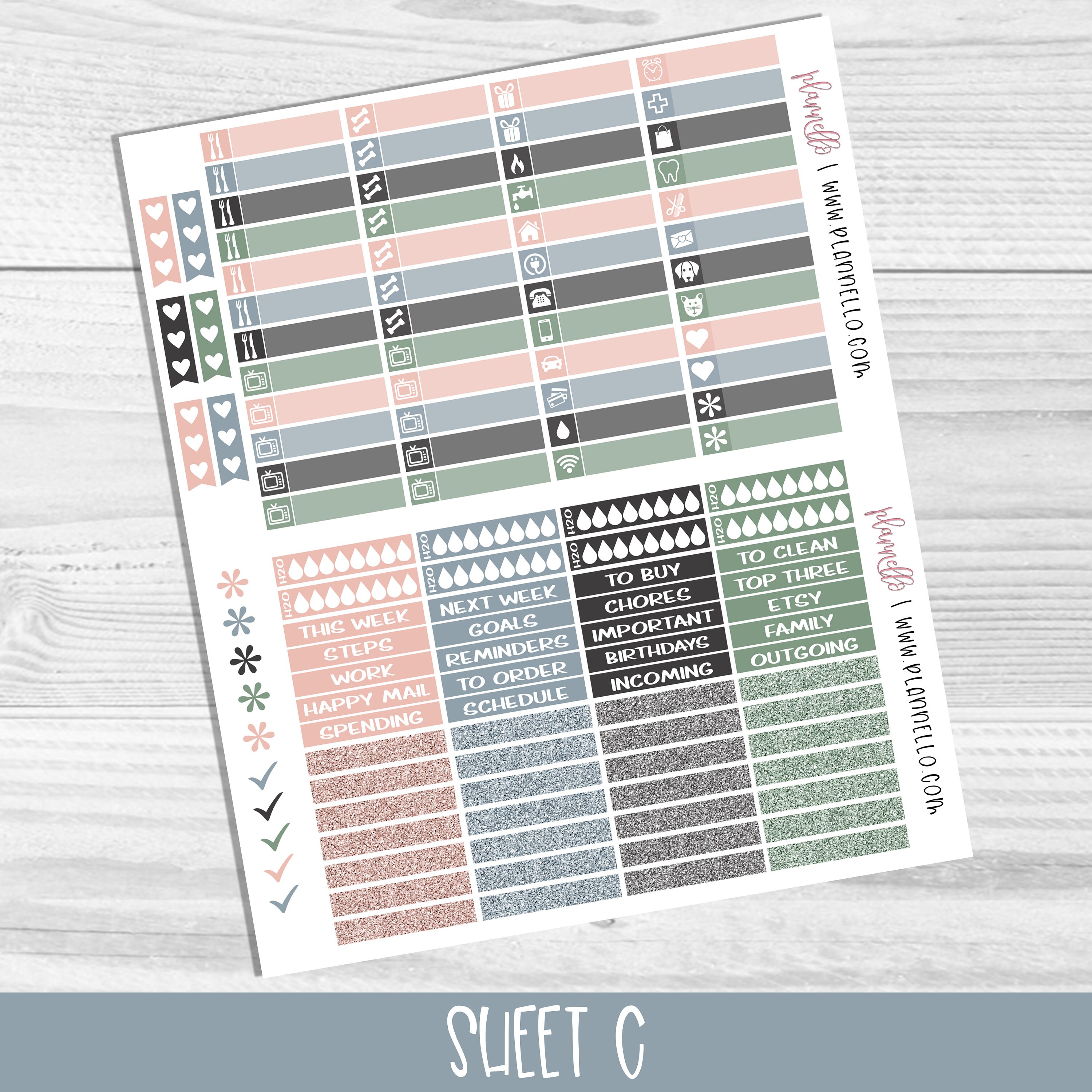 Sweater Weather Printable Planner Stickers, Erin Condren Stickers ...