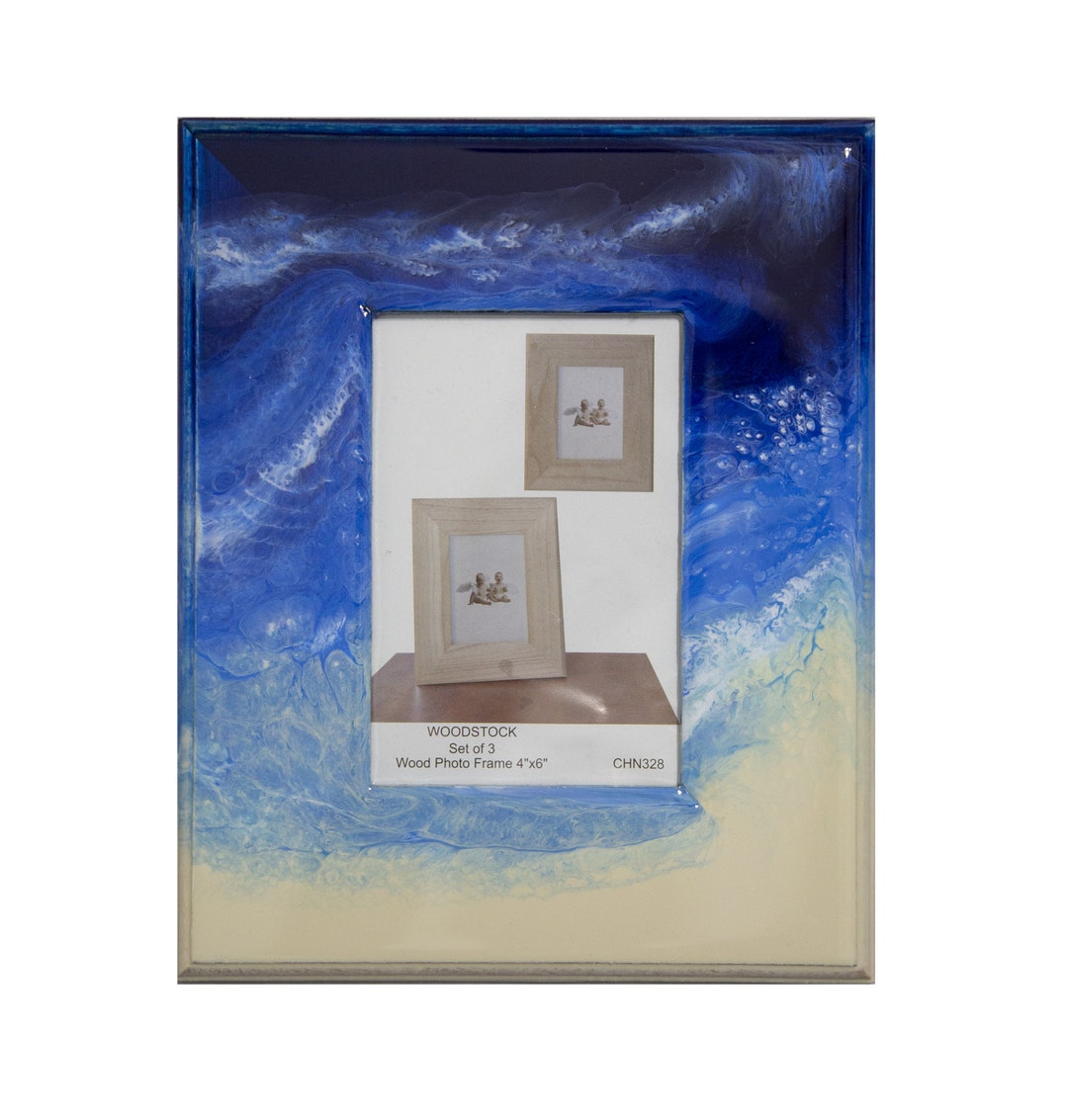 Beach Resin Picture Frame Etsy