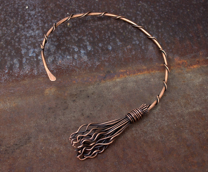 Broom Necklace for Witch Witchy Necklace Broomstick Wicca Etsy