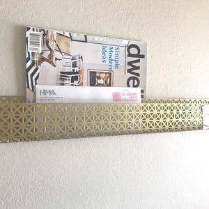 Mid Century Modern Steel Mail Holder, Entryway Organizer