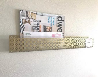 Mid Century Modern Steel Mail Holder, Entryway Organizer
