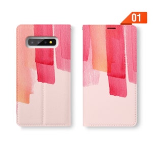 Gepersonaliseerde custom Samsung lederen portemonnee flip case voor Samsung Galaxy S23 S22+ Ultra S21+ 5G S21 Fe S20+ S23 Ultra wantercolour