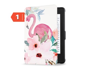 étui à poignée kindle paperwhite 10.2 "étui kindle scribe oasis paperwhite couverture tous les nouveaux étuis paperwhite 6.8 kindle 11th gen cover Flamingo