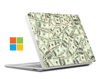 Microsoft Surface Laptop Case – Fits 13.8", 12.4", 13.5" & 15" Models with Metal Alcantara Keyboard, Personalizable, Billionaire