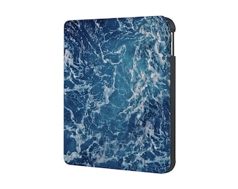 Case for KOBO Clara 6" BW/Colour, Clara 2E, Libra Color 7", Libra 2 - Waterproof, Sleep/Wake, Built-in Stand Personalized Case Ocean