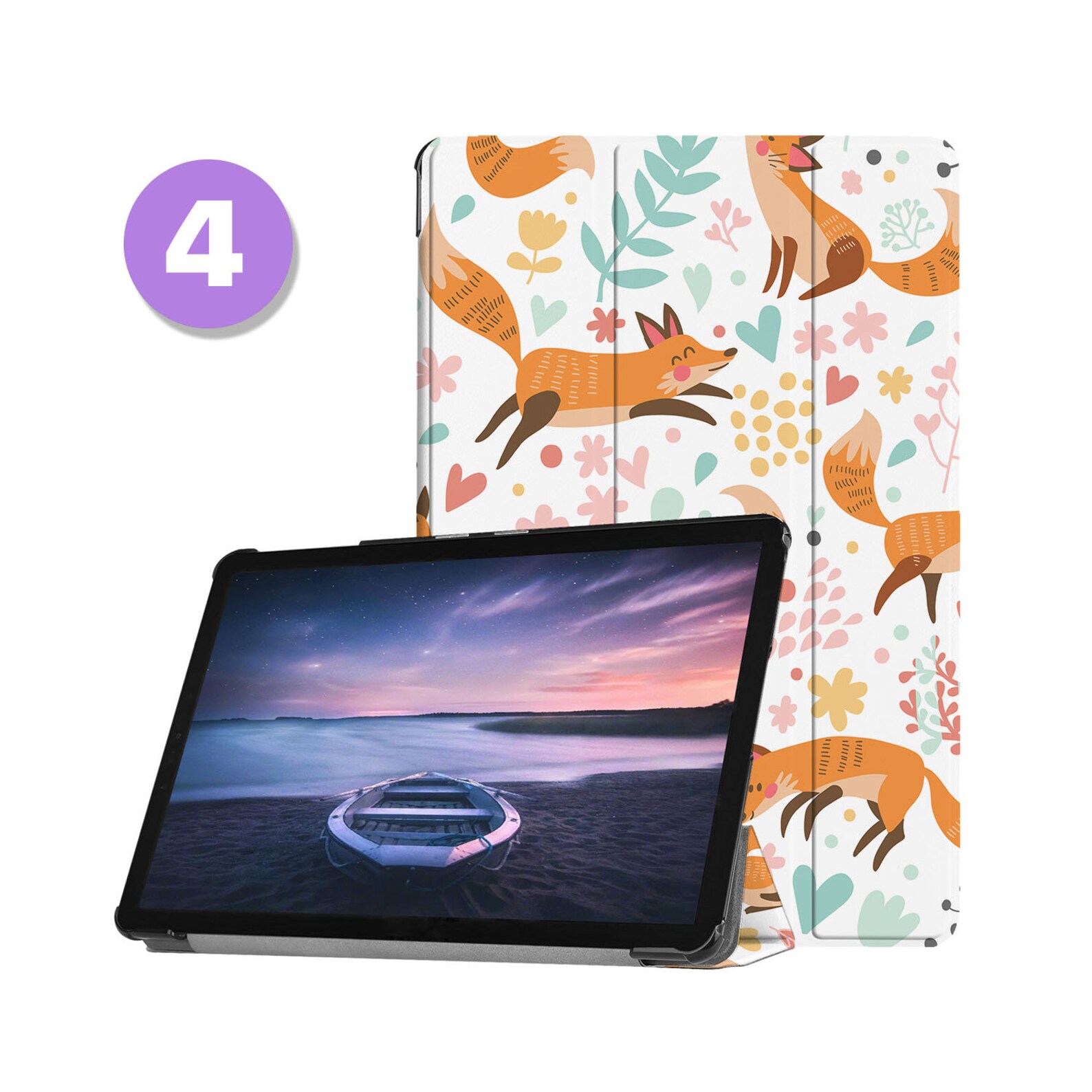 Leather Samsung Tablet Stand Case Cover for Samsung Galaxy Tab Etsy