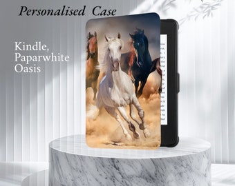 Hülle für Kindle Paperwhite 7" Colorsoft, 11th Gen 6.8", 12th Gen 6", Scribe 10.2", Oasis Auto Sleep/Wake Griffabdeckung - Alle Modelle