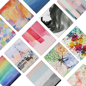 Étui pour Remarkable 2 10,3 po., Paper pro 11,8 po. avec porte-stylo, prend en charge le marqueur Plus, chargement sans fil, folio personnalisé Smart Cover aquarelle