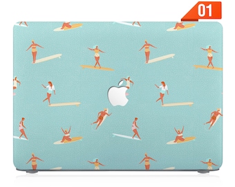 macbook pro case rubberized front and bottom hard cover for apple pro 14 macbook air 13 15 M2 pro 13 14 15 16 M1 M2 M3 summmer