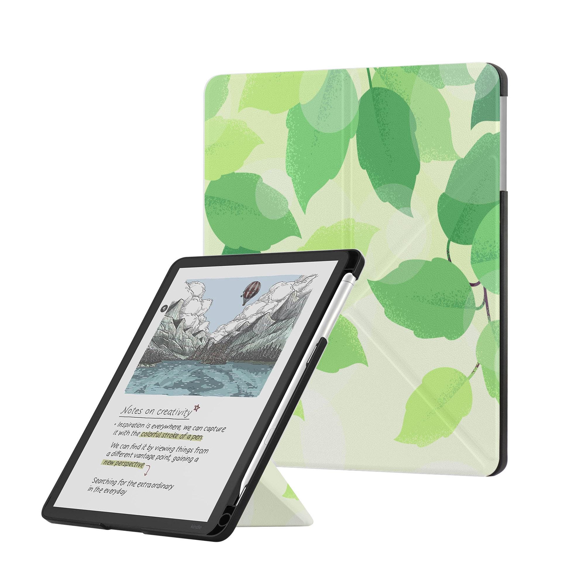Kindle Scribe Case: Origami Stand, Pen Holder, Auto Sleep/wake Handle ...