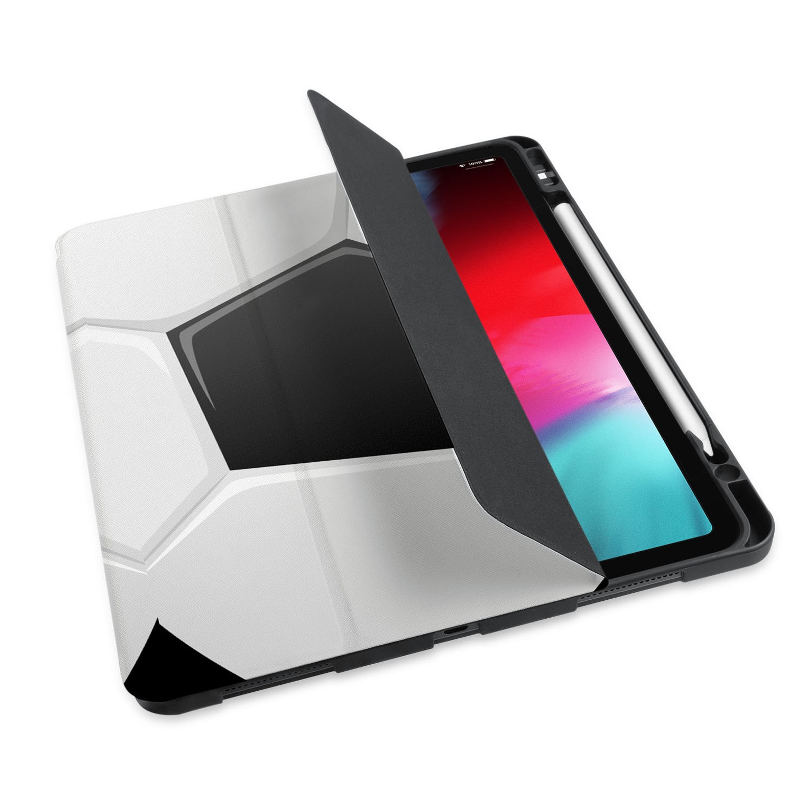 Ipad Smart Case With Pencil Holder for Ipad 9.7 10.2 Etsy