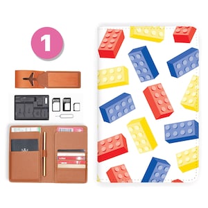 Passhülle rfid Passport Wallet RFID Blocking klassische LederPasshülle Retro-Spiel