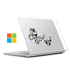 Hoes voor Microsoft Surface-laptop: past op modellen van 13,8", 12,4", 13,5" en 15" met metalen alcantara-toetsenbord, aanpasbaar, doos
