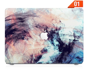 MacBook Tasche 14 15 16 M1 M2 M3 futuristische MacBook Pro 14 MacBook Air 13 15 M2 Pro 13 14 15 16 futuristische MacBook Tasche vorne und unten gummiert Hardcover