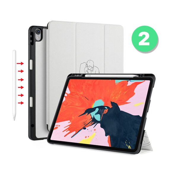 ipadmini7+カバー+pencil pro 2025年製 IPad Case 2025 With Pencil Holder for iPad Pro 13 iPad 9.7 10.2
