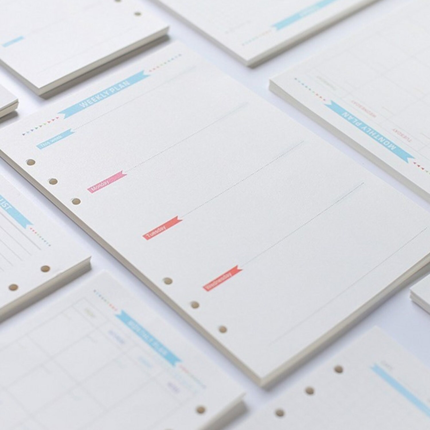 A6 ring planner Insert inserts for filofax organizer diary Etsy