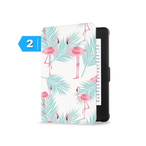 étui à poignée kindle paperwhite 10.2 étui kindle scribe oasis paperwhite couverture tous les nouveaux étuis paperwhite 6.8 kindle 11th gen cover Flamingo 02-Plain