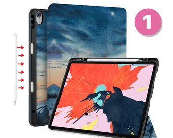 iPad  Magnetic Smart Case with Pencil Holder for iPad 9.7 10.2 10.9iPad Air 5th 10.9 Pro 11"  Pro 12.9 Pro M1 M2 Auto Sleep/Wake Landscape