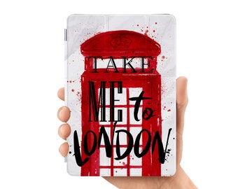 ipad mini case smart case cover for ipad mini air 1 2 3 4 5 6 pro 9.7 12.9 retina display uk london red public phone booth