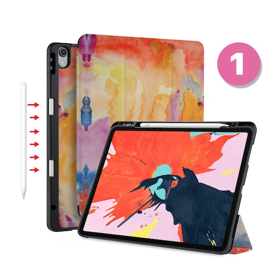 IPad Smart Case With Pencil Holder | Auto Sleep/wake | Fits iPad