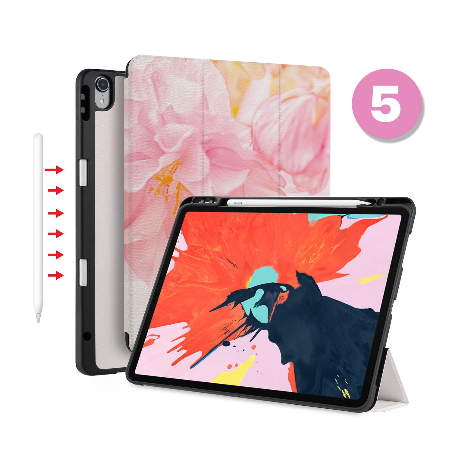 IPad Smart Case With Pencil Holder for 2025 iPad Pro 13 Air IPad Smart Case With Pencil Holder for 2025 iPad Pro 13 Air