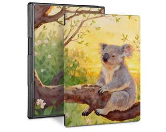 Case for reMarkable 2 (10.3”), Paper Pro 11.8”, Paper Pro Move 7.3” with Built-in Pen Holder | Hardback Book-Style Cover Aussie Animal