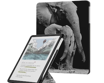 Kindle Scribe Case: Origami Stand, Pen Holder, Auto Sleep/Wake Handle Cover -10.2" & 11" Display