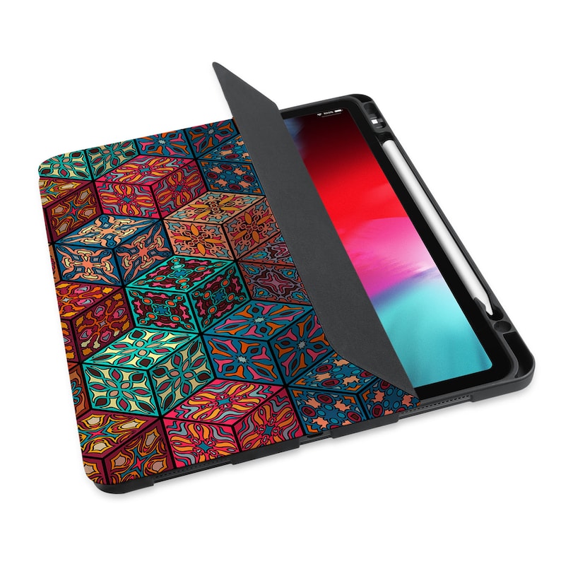 IPad Smart Case with Pencil Holder for iPad 9.7 10.2 Etsy