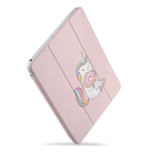Acrylic iPad case iPad Pro 12.9 11 iPad Mini 6 iPad 10.9 10.2 9.7 iPad 7 8 9 iPad 10 2022 case with pencil holder custom gift unicorn image 7