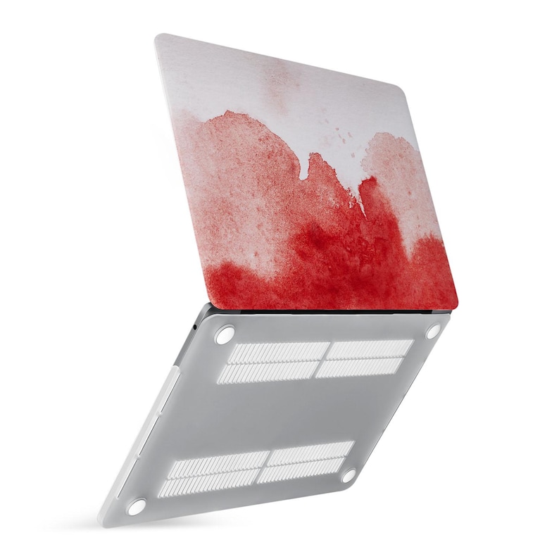 MacBook Case, Ink Painting Design, Protective Hard Cover, Customizable Style Fits All MacBook Models M1 M2 M3 M4 M5 Chips. image 9