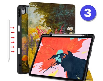 IPad Case 2025 With Pencil Holder for iPad Pro 13 iPad 9.7 10.2