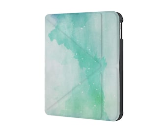 Case for KOBO Clara BW/Colour 6",  KOBO Libra Color 7" eReaders, Waterproof & Sleep/Wake Case with Built-in Stand Case Watercolor Splash