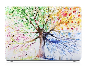 MacBook Case - Macbook Neo, M1-M5 Chip Support, Air 13/15, Pro 13/14/16 customizable design flower blossm