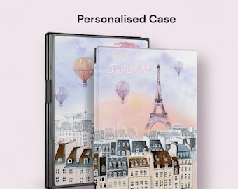 Funda ReMarkable 2 para tableta de papel con portalápices incorporado para Marker Plus, funda inteligente tipo folio personalizada de 10,3 ", Paris Travel