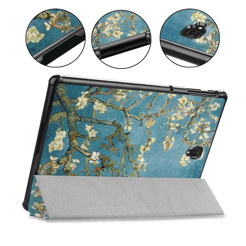 Housse en cuir pour tablette samsung pour samsung galaxy tab s9 s8 s7 s6 s9 ultra s8 plus s7 fe lite a9 a8 a7 lite s9 fe peinture Van Gogh image 8