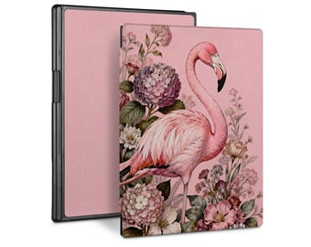 Case for reMarkable 2 (10.3”), Paper Pro 11.8”, Paper Pro Move 7.3” with Built-in Pen Holder | Hardback Book-Style Cover Flamingo