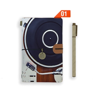 travelers notebook personalised refillable diary journal genuine leather cover retro vintage