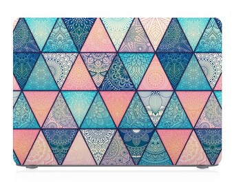 Case for MacBook Neo, Pro 14, Pro 16, MacBook Air 13, Air 15 - Supports M1 M2 M3 M4 chips, customizable design aztec tribal pattern