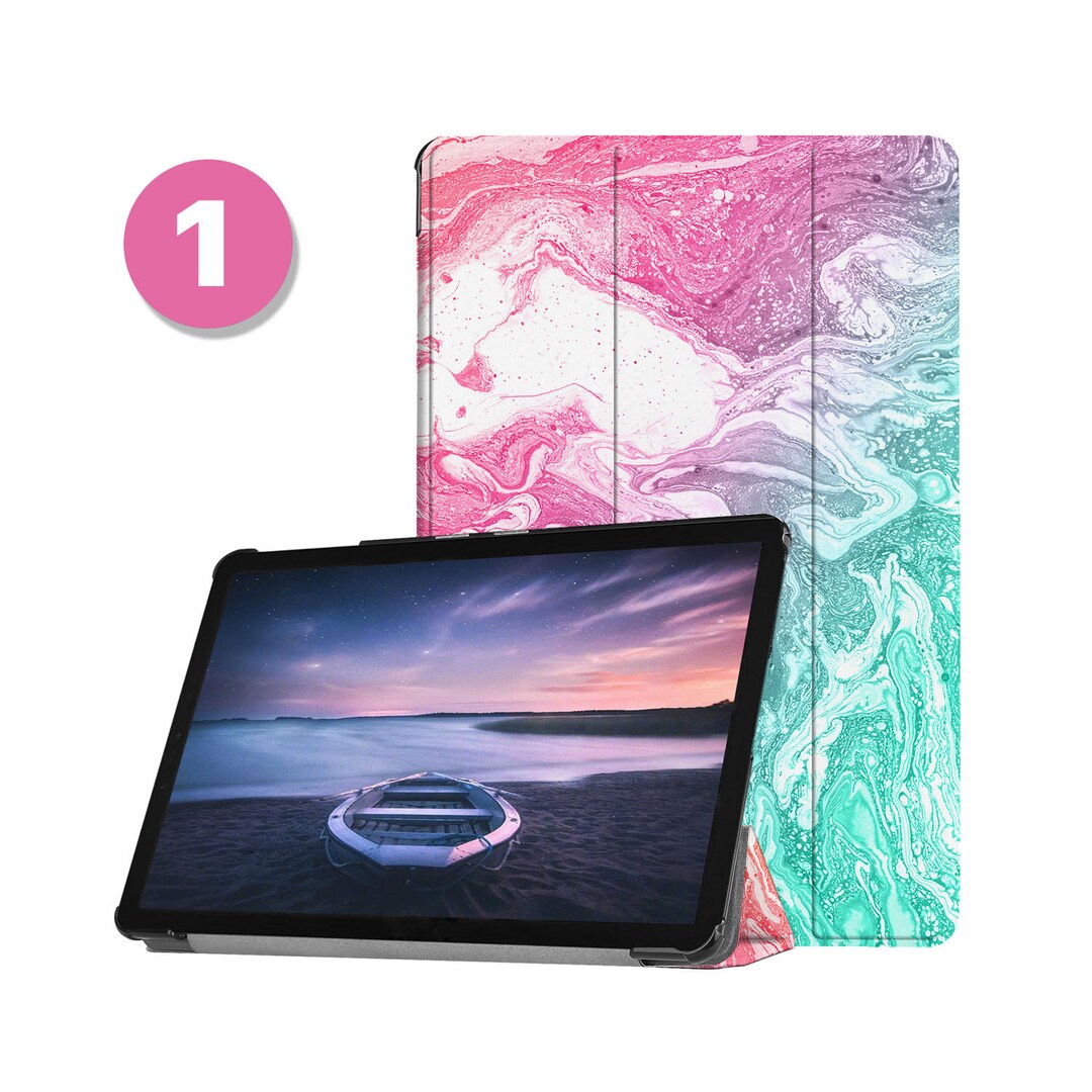 Leather Samsung Tablet Stand Case Cover for Samsung Galaxy Tab Etsy