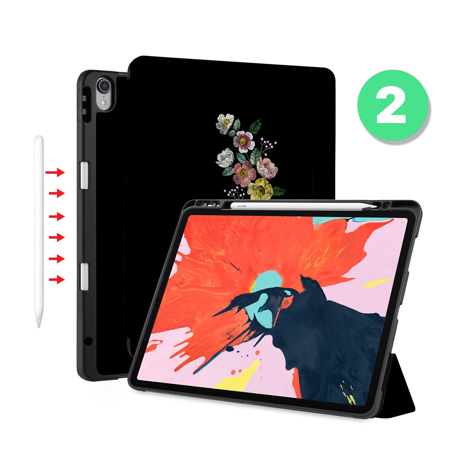 Coque Tablette Pour Ipad Pro (10.5 Pouces) Vert Etui Protection