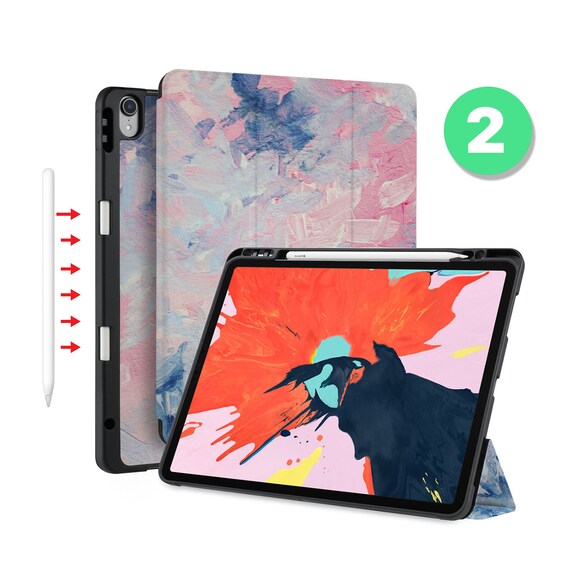 IPad Smart Case With Pencil Holder for 2025 iPad Pro 13 Air 13 M4