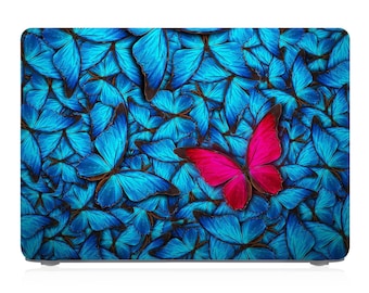 MacBook Case - Macbook Neo, M1-M5 Chip Support, Air 13/15, Pro 13/14/16 customizable design butterfly