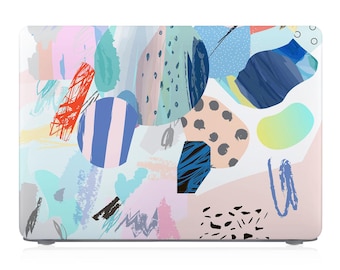 Case for MacBook Neo, Pro 14, Pro 16, MacBook Air 13, Air 15 - Supports M1 M2 M3 M4 chips, customizable design doodle scribbles