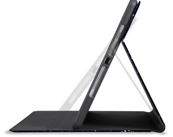 Custodia Folio Portafoglio In Pelle Sintetica Per IPad 10.2/10.9 (10ª, 9ª, 8ª, 7ª Gen) – Supporto Integrato - Foto 2